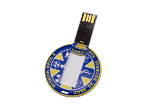 Clé USB Ronde Personnalisée