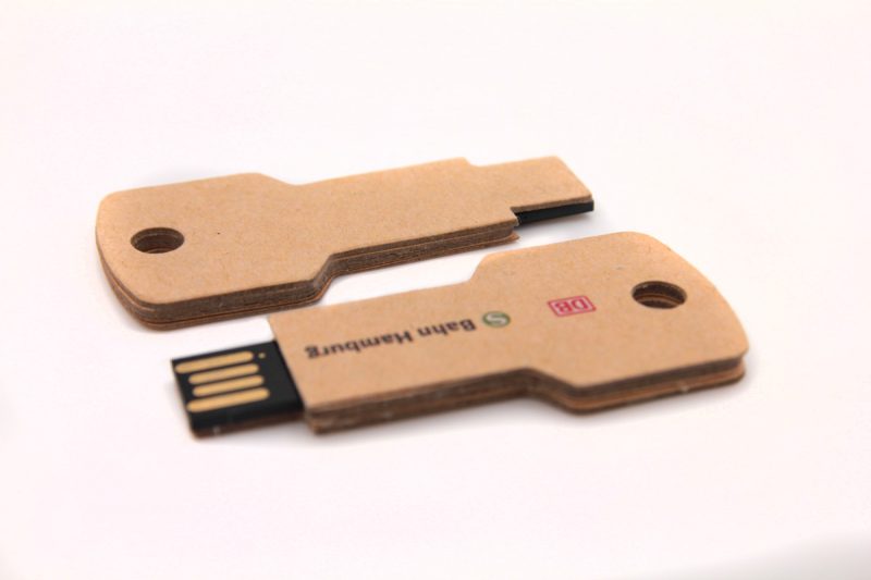 Clé USB impression sur carton - USB-Factory