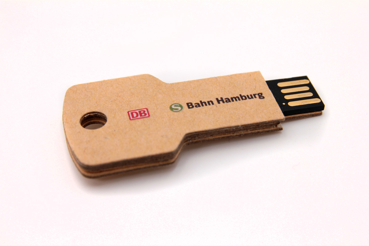 Clé USB Etiquette publicitaire - Clé USB publicitaire personnalisée