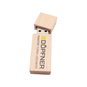 Clé USB Bois personnalisée Rectangle B3